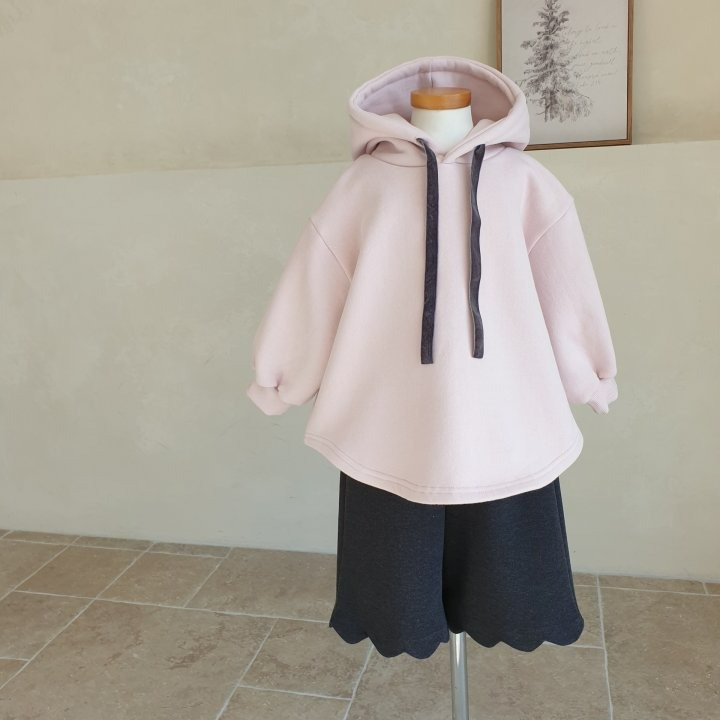 Eclair 上衣 에끌레어 베리후드롱티-細節圖2