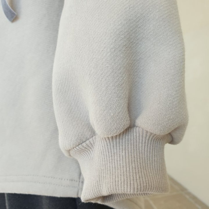 Eclair 上衣 에끌레어 베리후드롱티-細節圖10