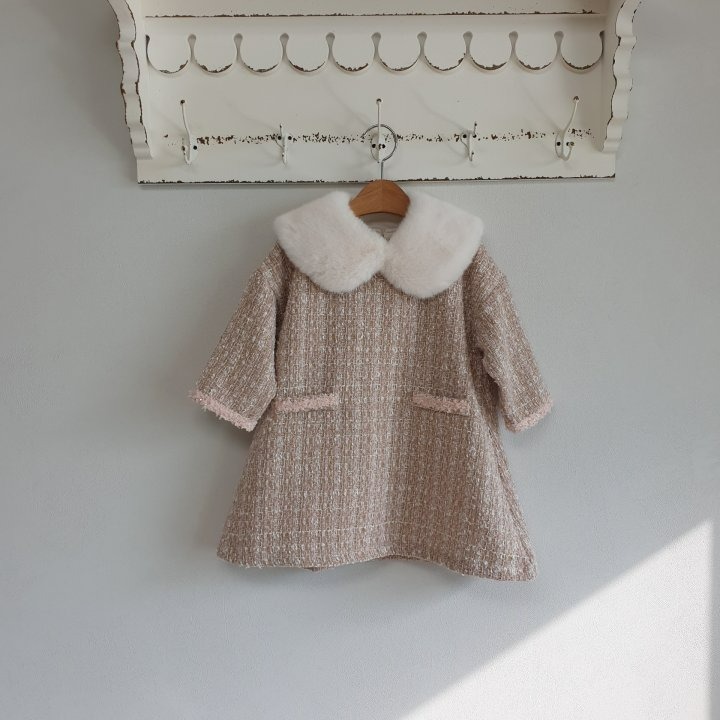 Eclair 洋裝 에끌레어 트위드원피스-細節圖3