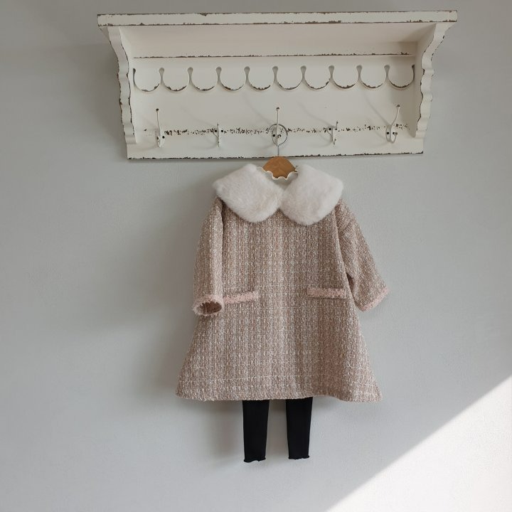 Eclair 洋裝 에끌레어 트위드원피스-細節圖4