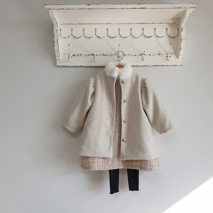 Eclair 洋裝 에끌레어 트위드원피스-細節圖5