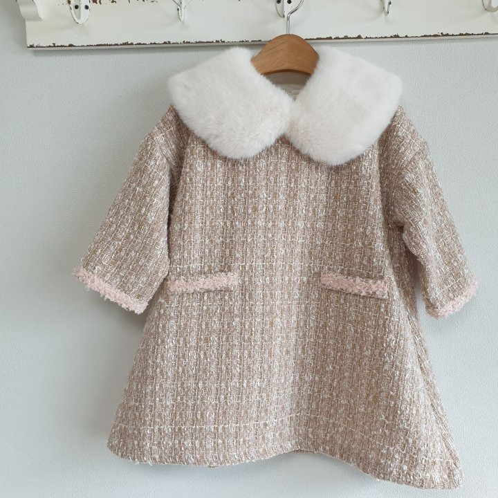 Eclair 洋裝 에끌레어 트위드원피스-細節圖6