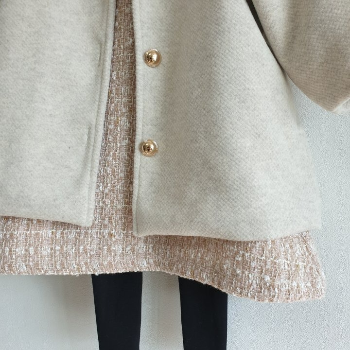 Eclair 洋裝 에끌레어 트위드원피스-細節圖7