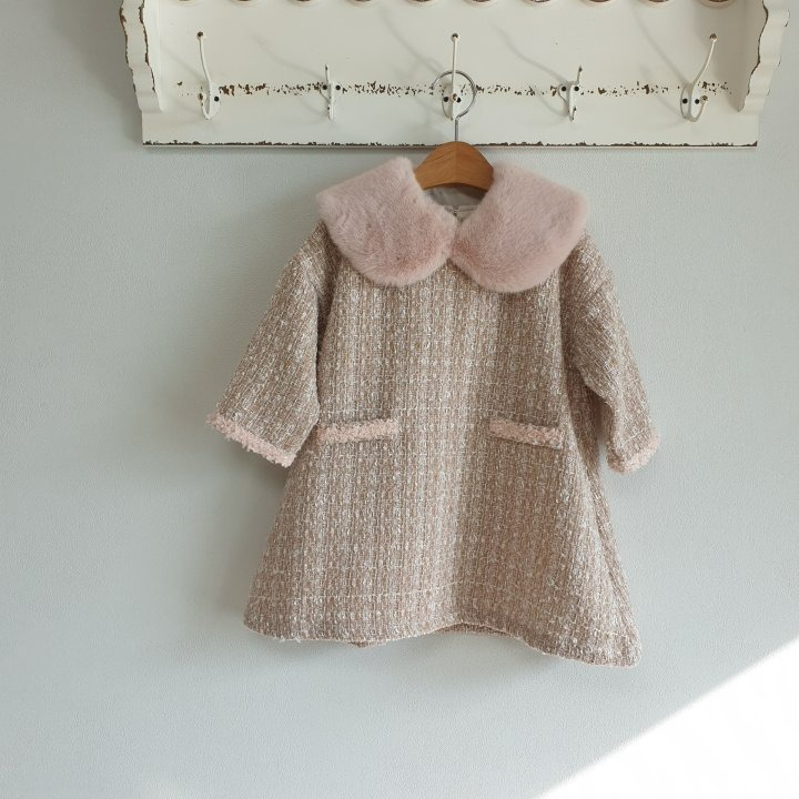 Eclair 洋裝 에끌레어 트위드원피스-細節圖8