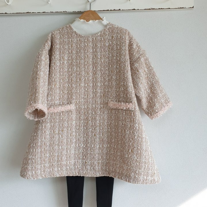 Eclair 洋裝 에끌레어 트위드원피스-細節圖10