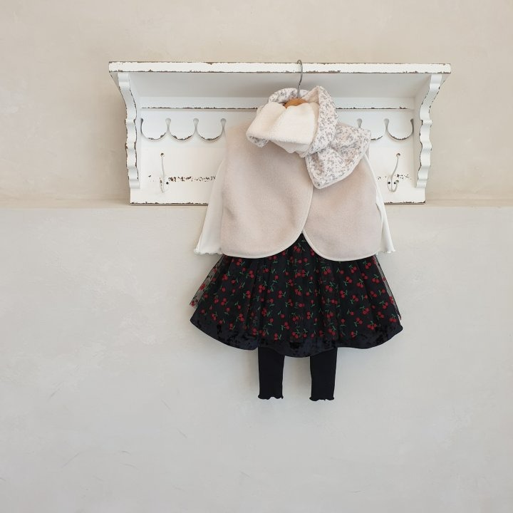 Eclair 圍巾 에끌레어 에르머플러(양면)-細節圖3