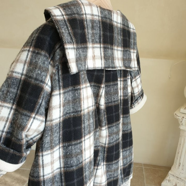 Eclair 外套 에끌레어 체크코트-細節圖9