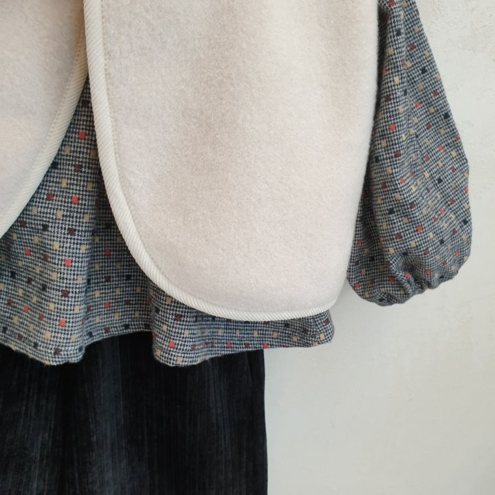 Eclair 上衣 에끌레어 롬브르블라우스-細節圖10