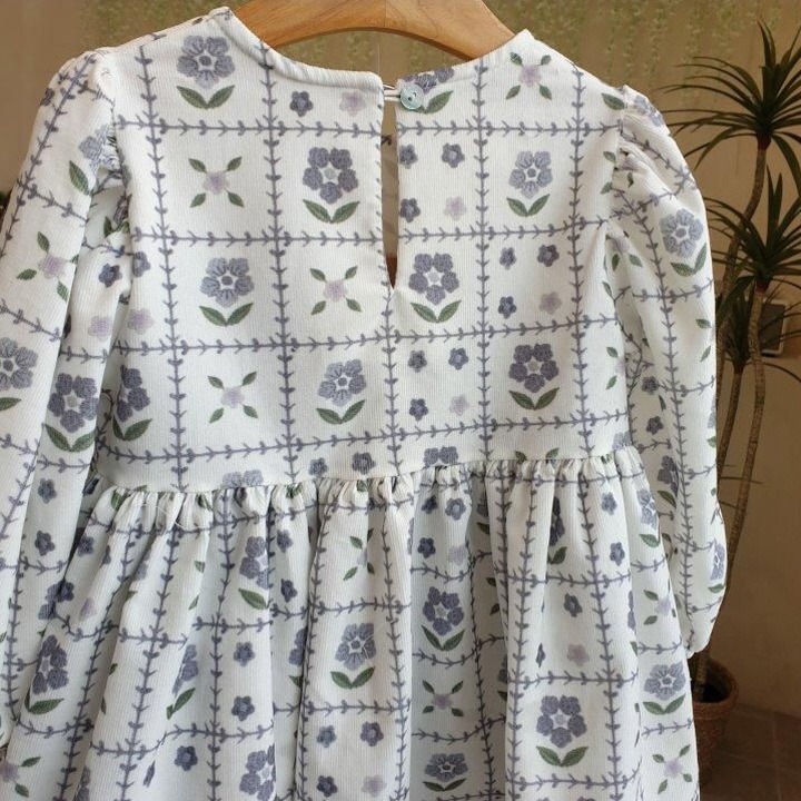 Eclair 上衣 에끌레어 샤벳블라우스-細節圖5