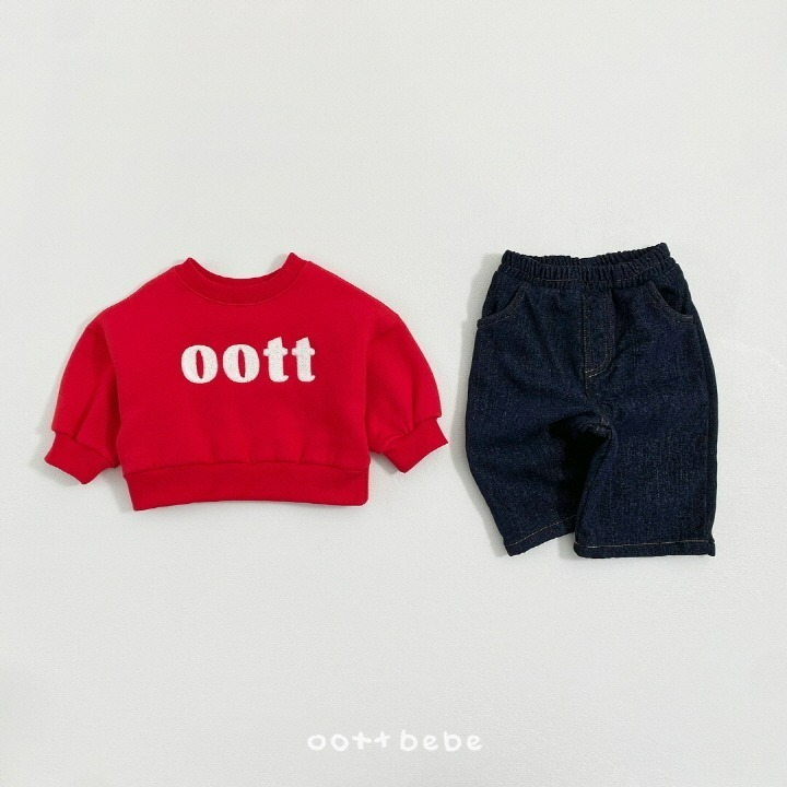 Oottbebe 上衣 오뜨베베 오뜨부클맨투맨티셔츠-細節圖4