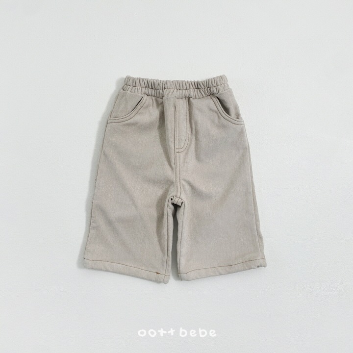 Oottbebe 褲子 오뜨베베 벨로아데님팬츠-細節圖2