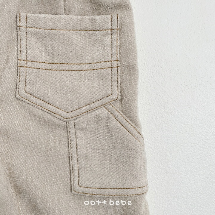 Oottbebe 褲子 오뜨베베 벨로아데님팬츠-細節圖8