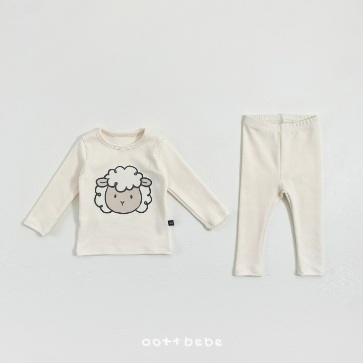 Oottbebe 套裝 上下 오뜨베베 동물농장실내복-細節圖4