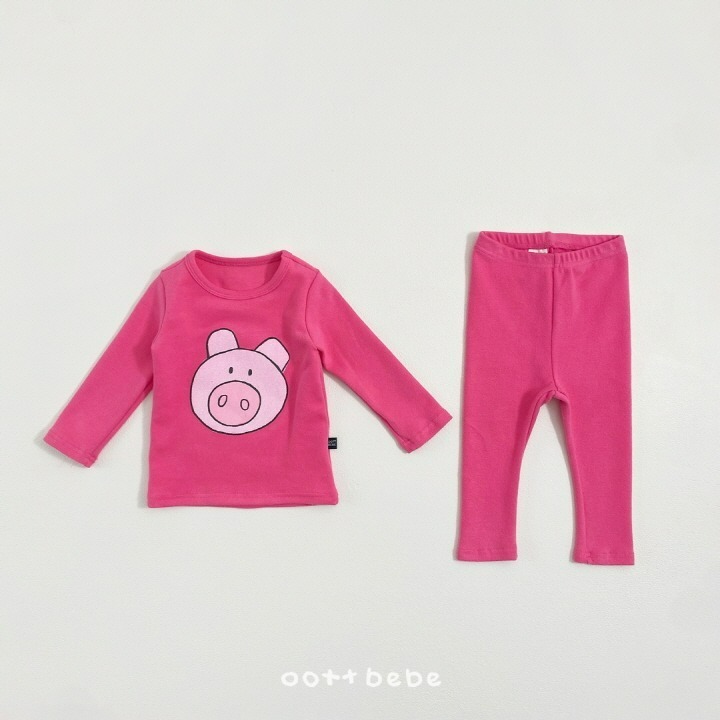 Oottbebe 套裝 上下 오뜨베베 동물농장실내복-細節圖5