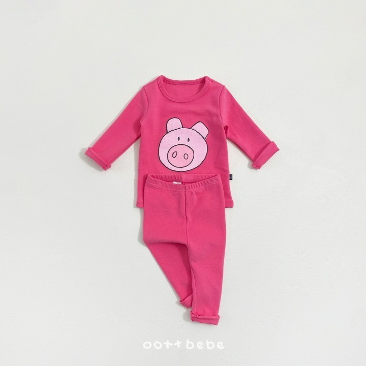 Oottbebe 套裝 上下 오뜨베베 동물농장실내복-細節圖10