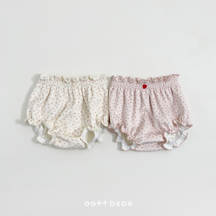 Oottbebe 套裝 上下 오뜨베베 쁘띠플라워블루머세트-細節圖10