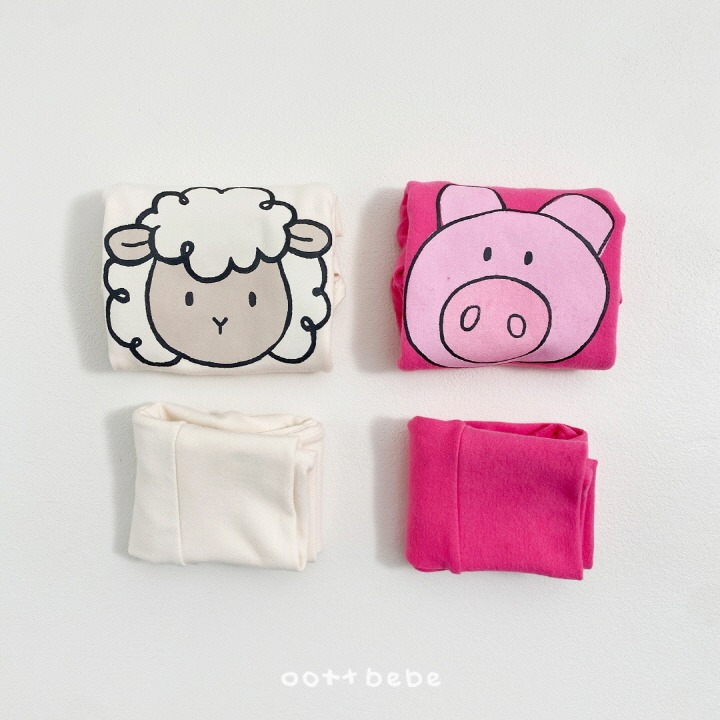 Oottbebe 包屁衣 套裝 上下 오뜨베베 동물농장슈트세트-細節圖9