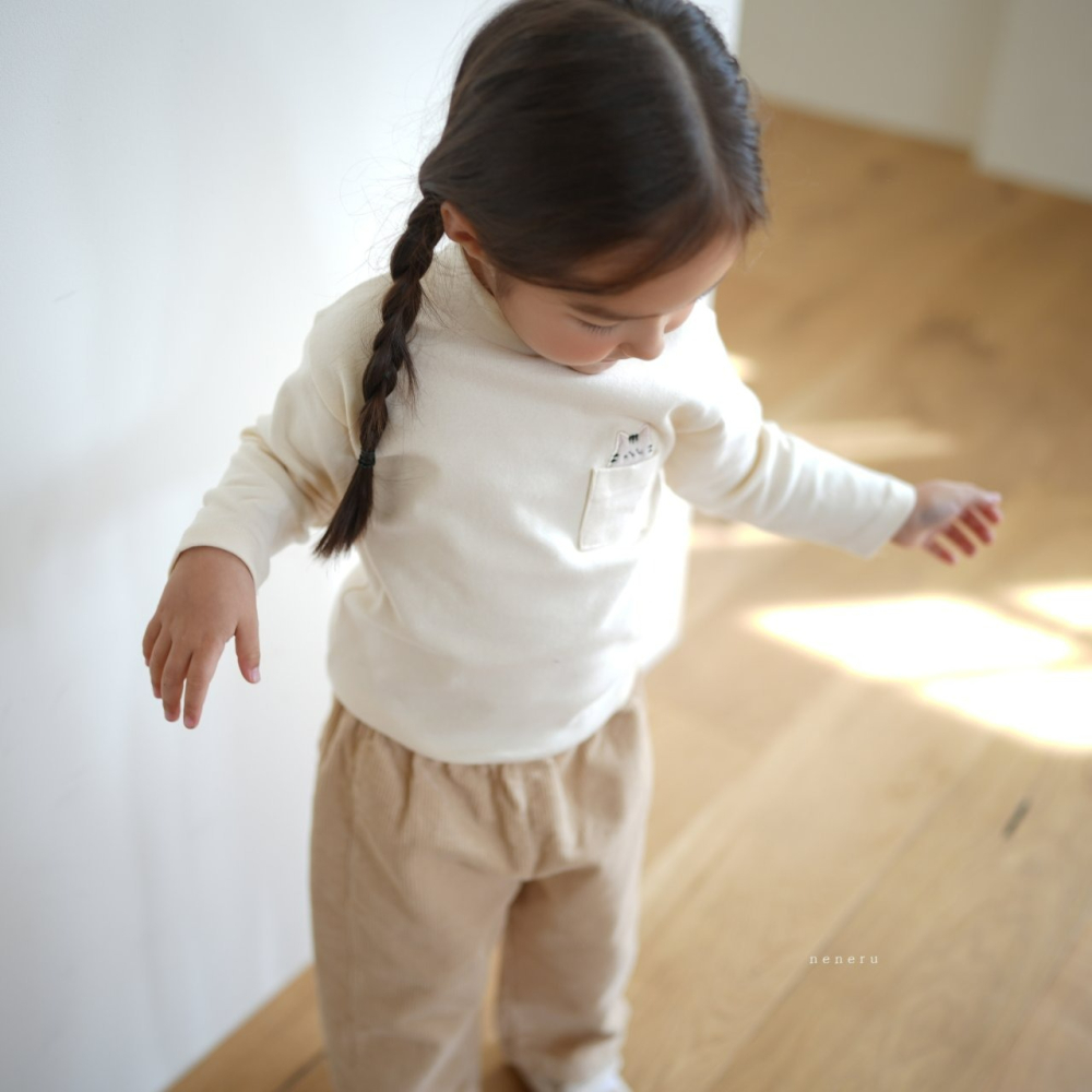 Neneru 上衣 네네루 냥이자수폴라티-細節圖3