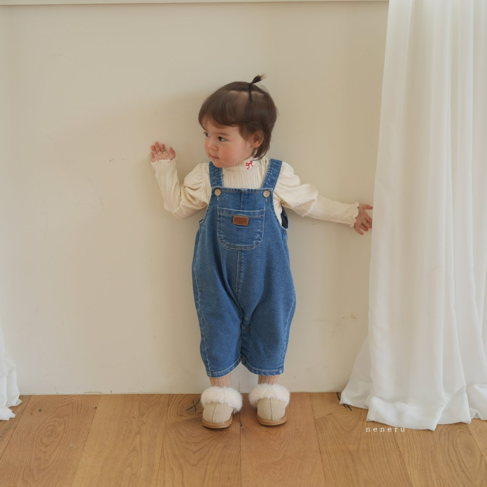 Neneru 吊帶褲 네네루 레오베베멜방-細節圖3