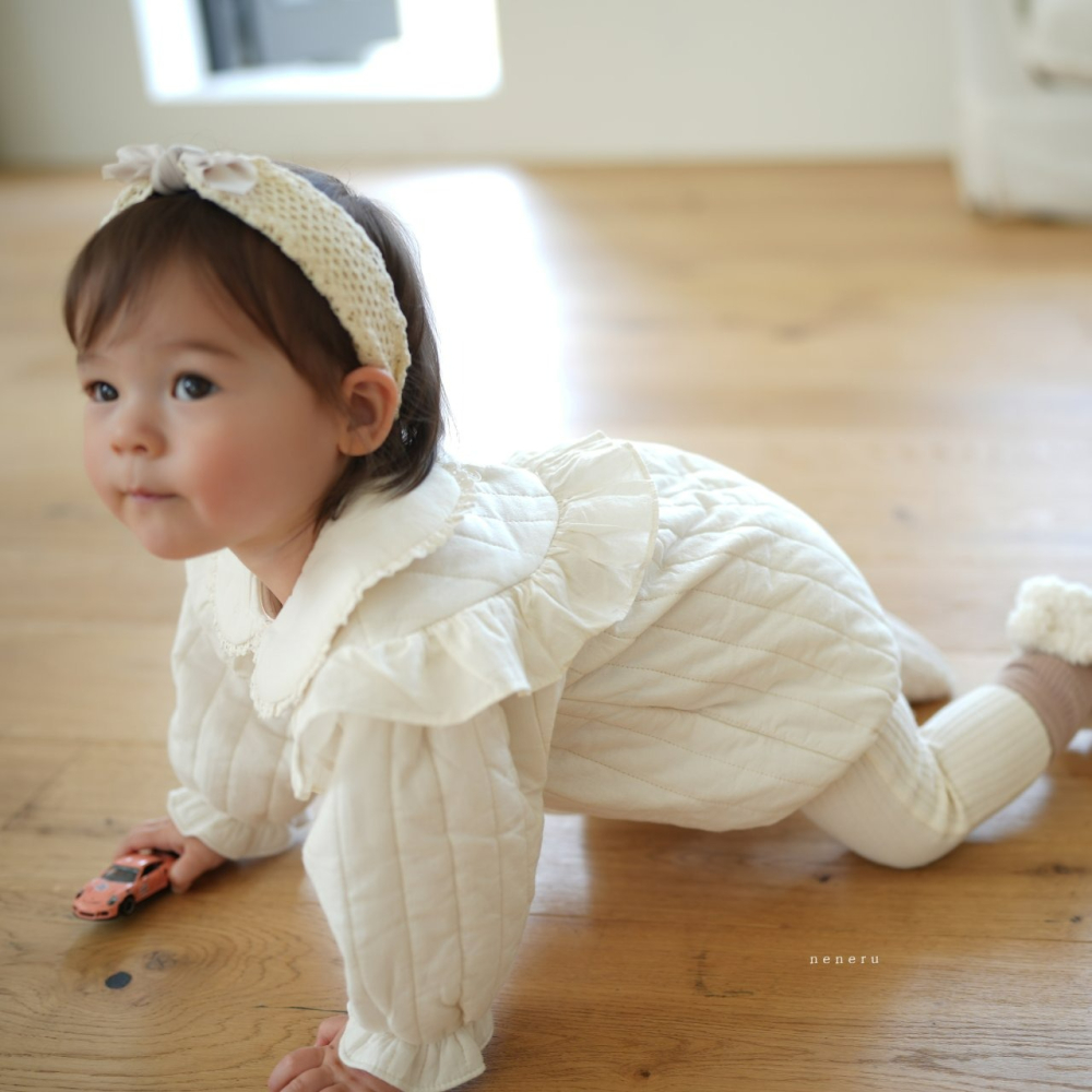 Neneru 包屁衣 네네루 리본누빔슈트-細節圖2