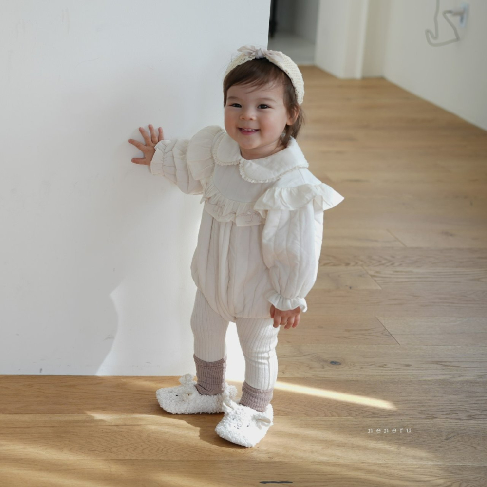 Neneru 包屁衣 네네루 리본누빔슈트-細節圖6