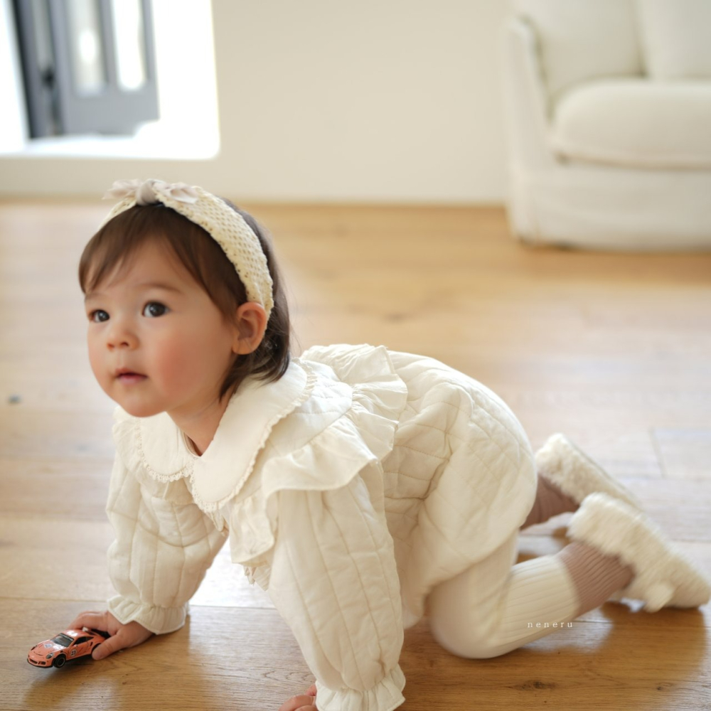 Neneru 包屁衣 네네루 리본누빔슈트-細節圖7