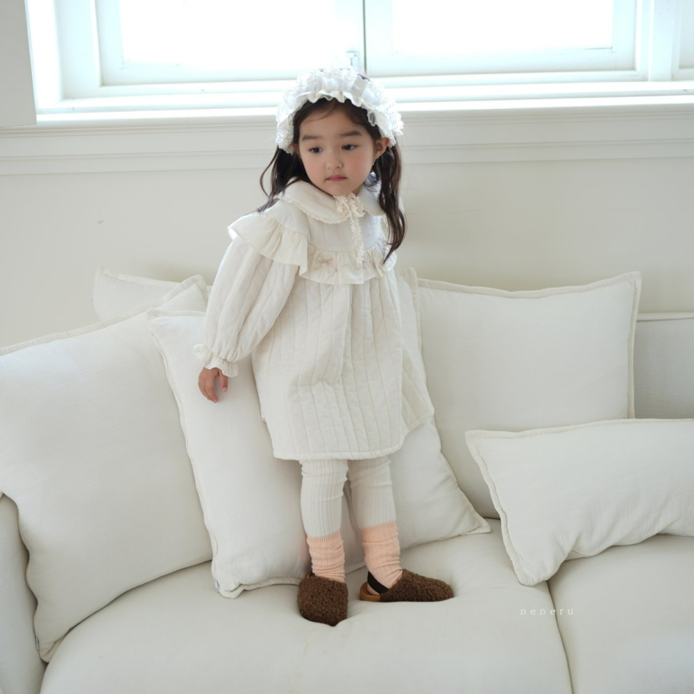 Neneru 洋裝 네네루 리본누빔원피스-細節圖8