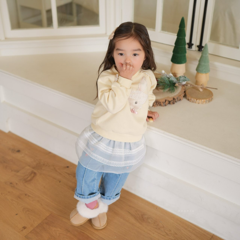 Neneru 上衣 네네루 토끼보넷티-細節圖3