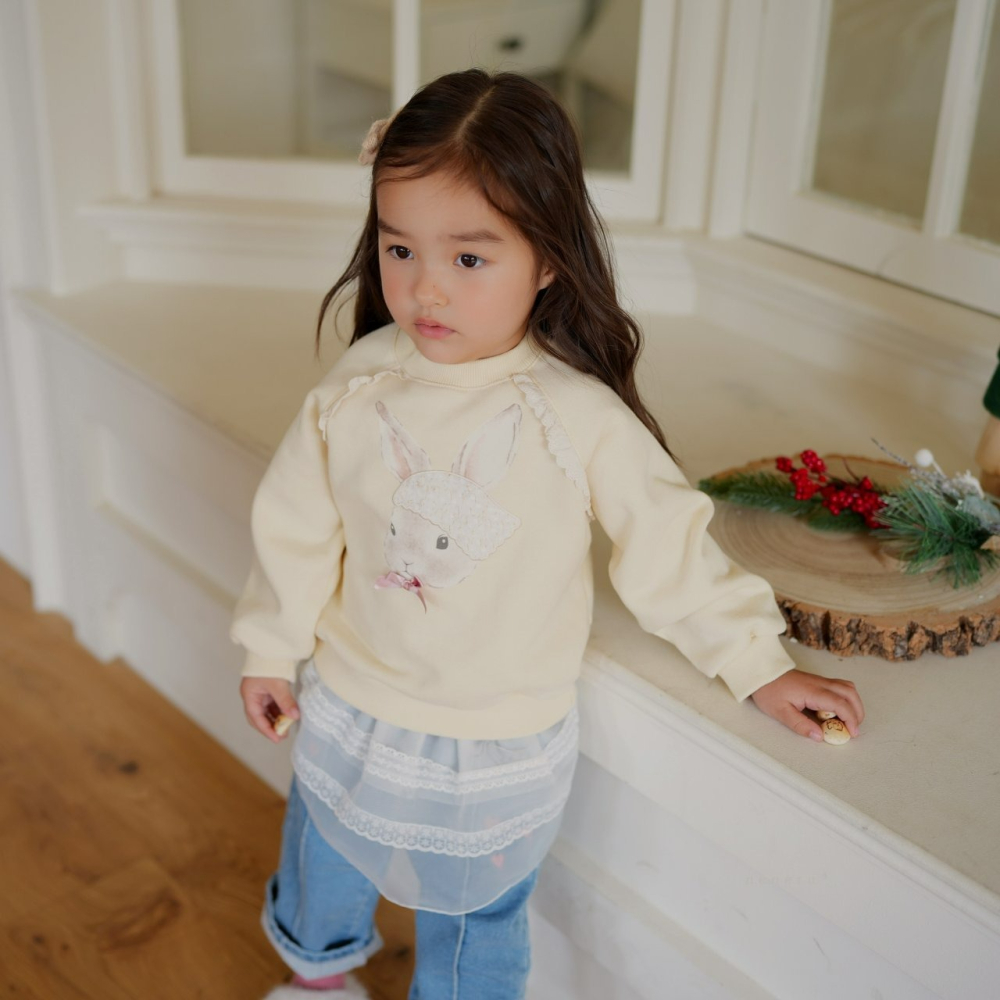 Neneru 上衣 네네루 토끼보넷티-細節圖4