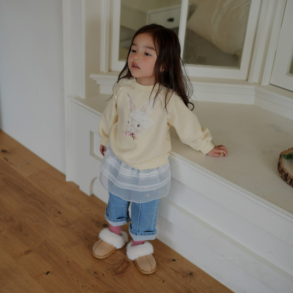 Neneru 上衣 네네루 토끼보넷티-細節圖5