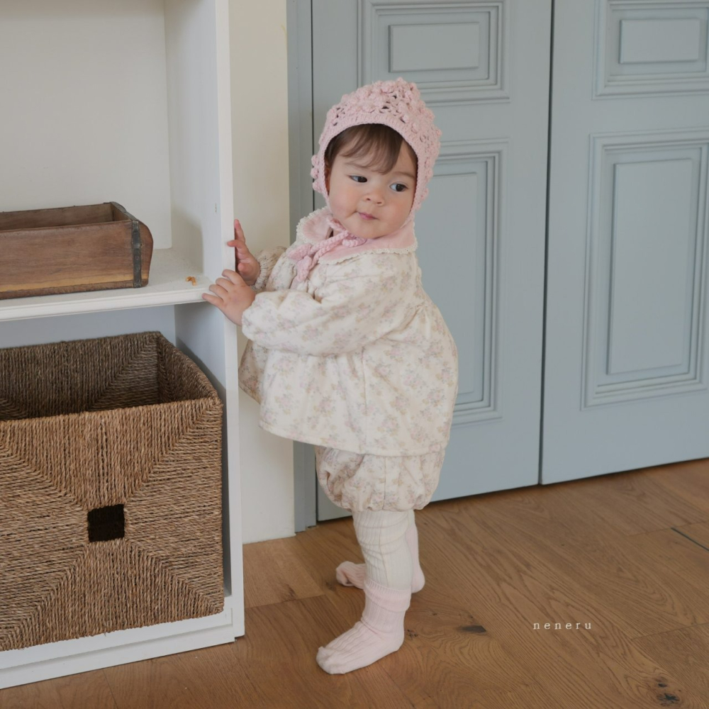 Neneru 套裝 屁屁褲 &上衣 네네루 티파니블루머셋트-細節圖3