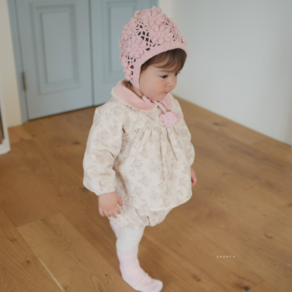 Neneru 套裝 屁屁褲 &上衣 네네루 티파니블루머셋트-細節圖4