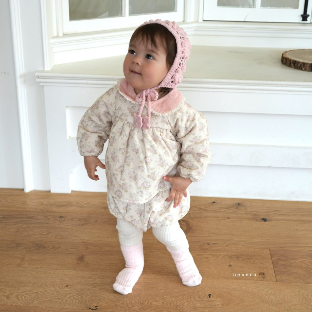 Neneru 套裝 屁屁褲 &上衣 네네루 티파니블루머셋트-細節圖8