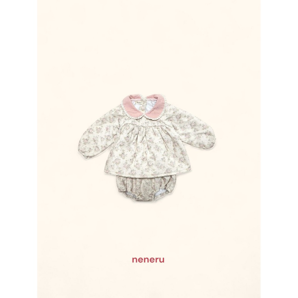 Neneru 套裝 屁屁褲 &上衣 네네루 티파니블루머셋트-規格圖11