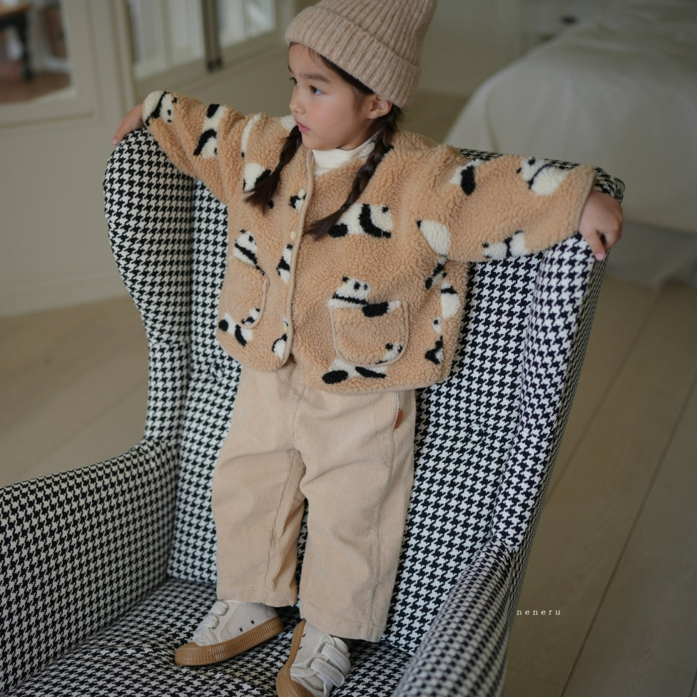 Neneru 外套 네네루 팬더덤블자켓-細節圖3