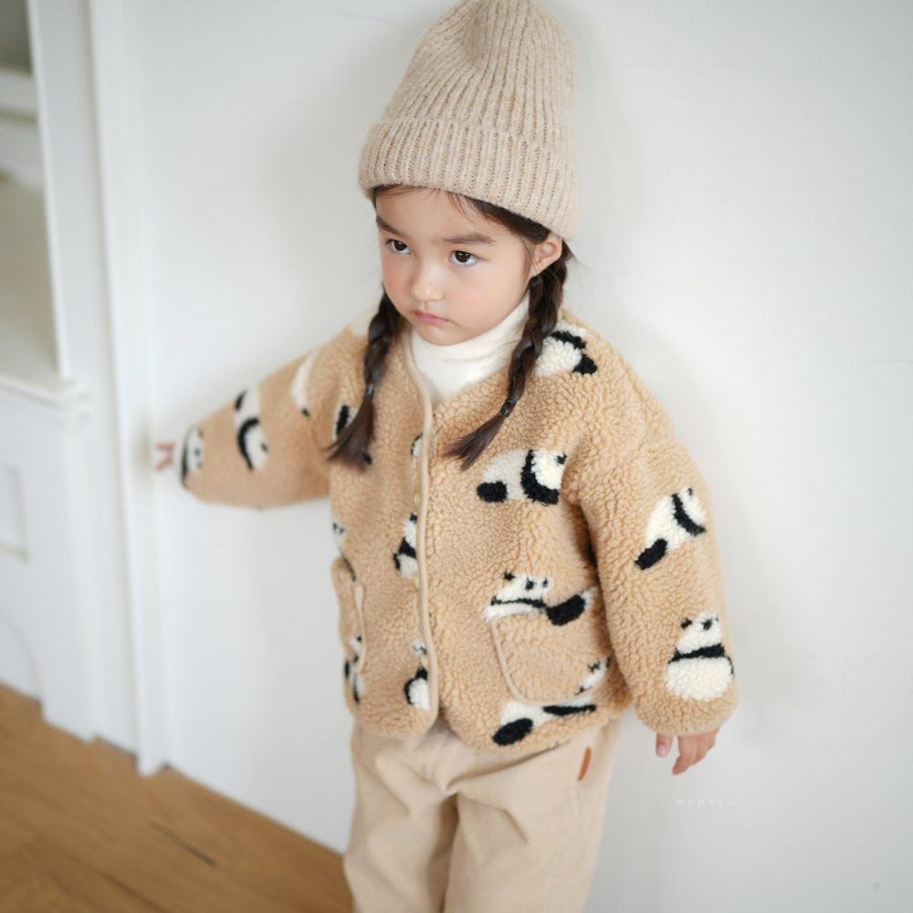 Neneru 外套 네네루 팬더덤블자켓-細節圖8