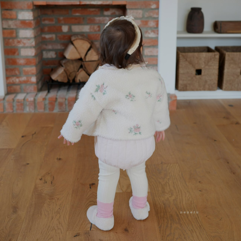 Neneru 屁屁褲 네네루 플라워자수덤블블루머-細節圖6