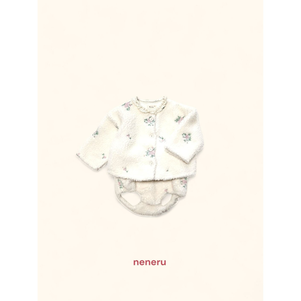 Neneru 屁屁褲 네네루 플라워자수덤블블루머-細節圖7