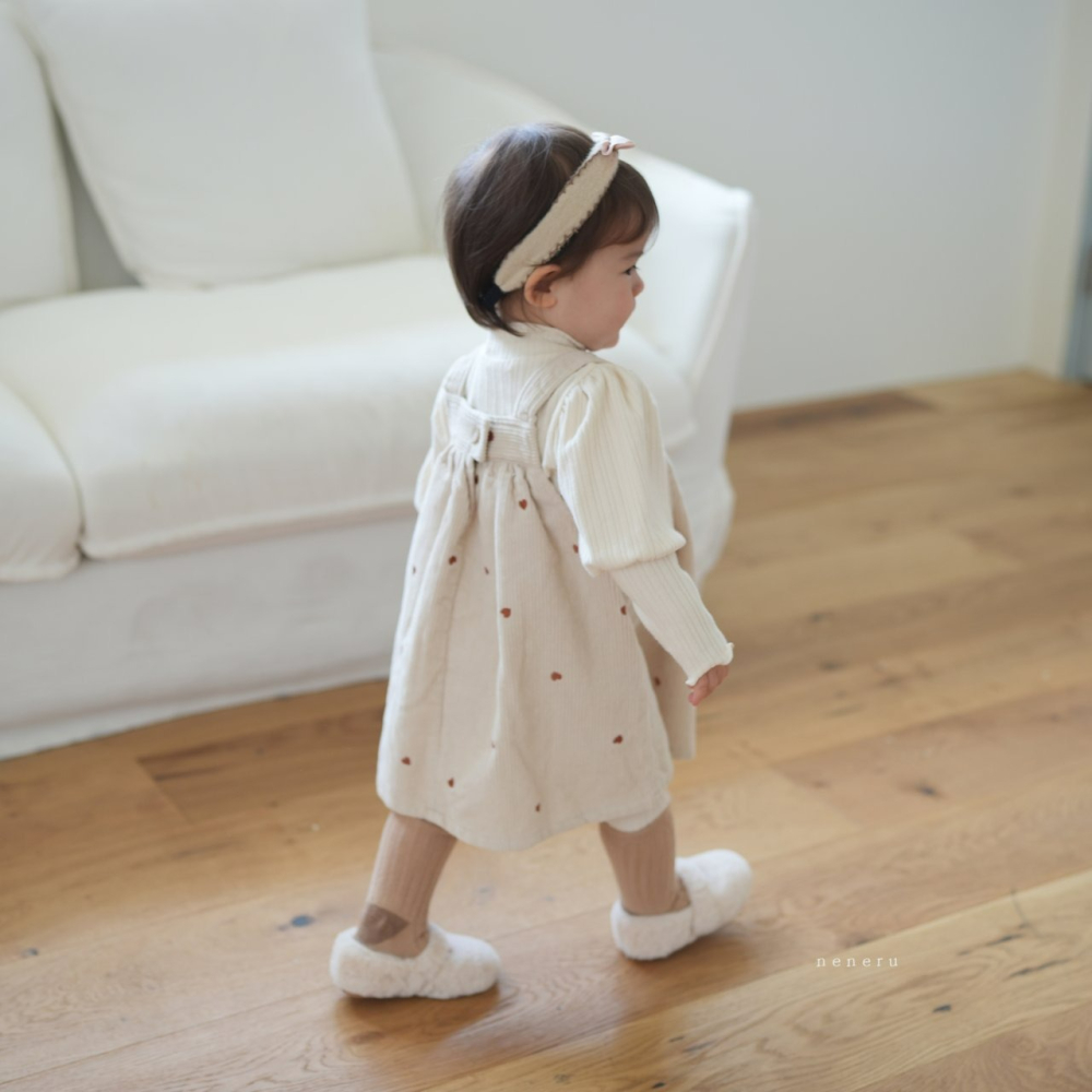 Neneru 洋裝 네네루 하트베베원피스-細節圖3