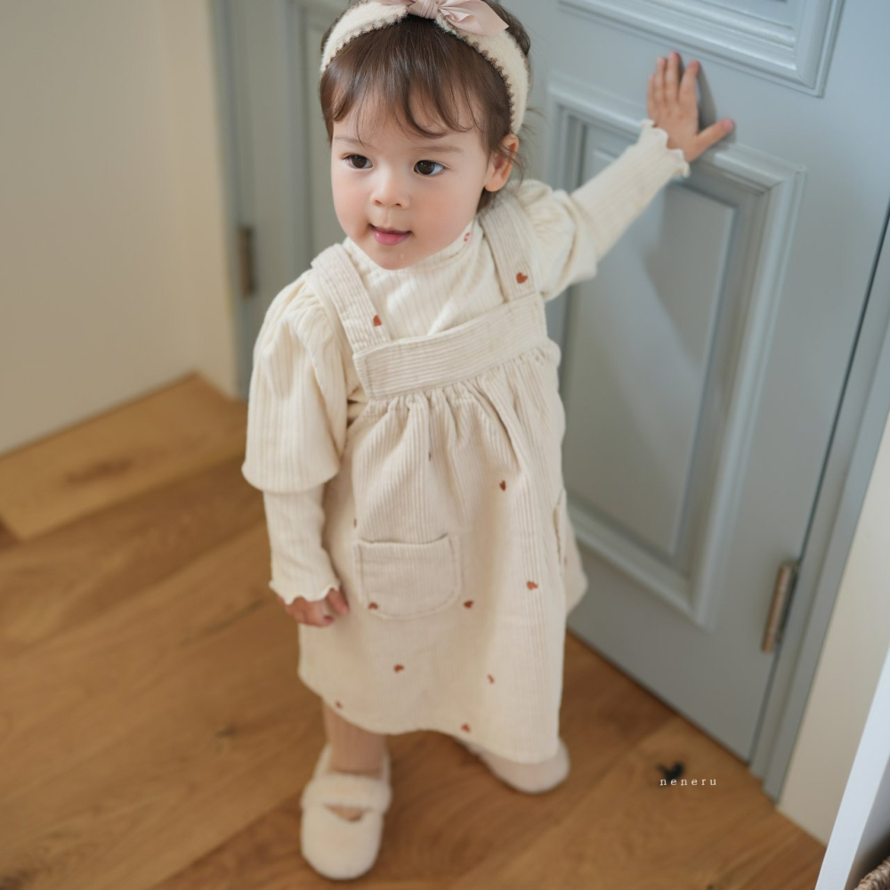 Neneru 洋裝 네네루 하트베베원피스-細節圖4