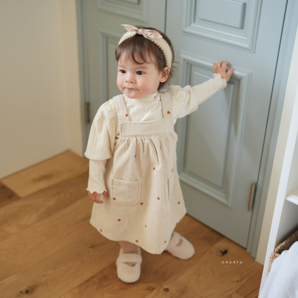 Neneru 洋裝 네네루 하트베베원피스-細節圖5