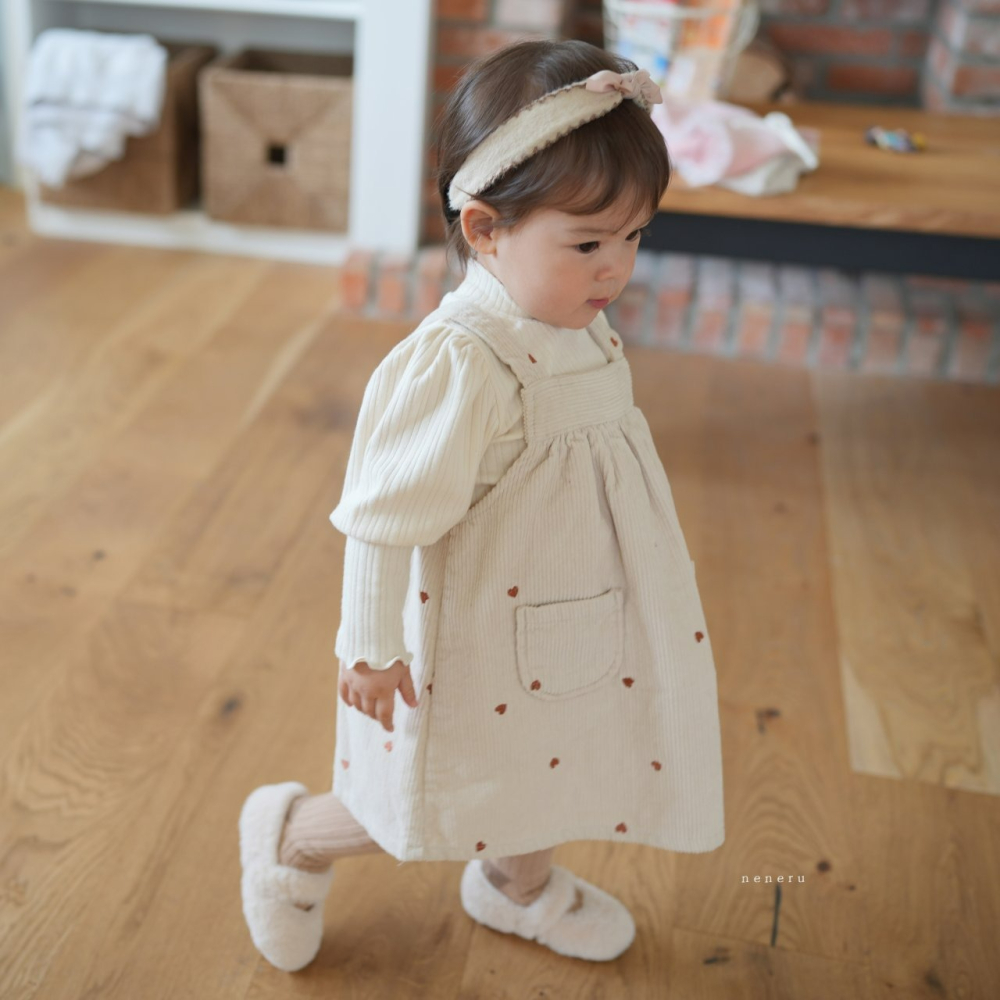 Neneru 洋裝 네네루 하트베베원피스-細節圖6