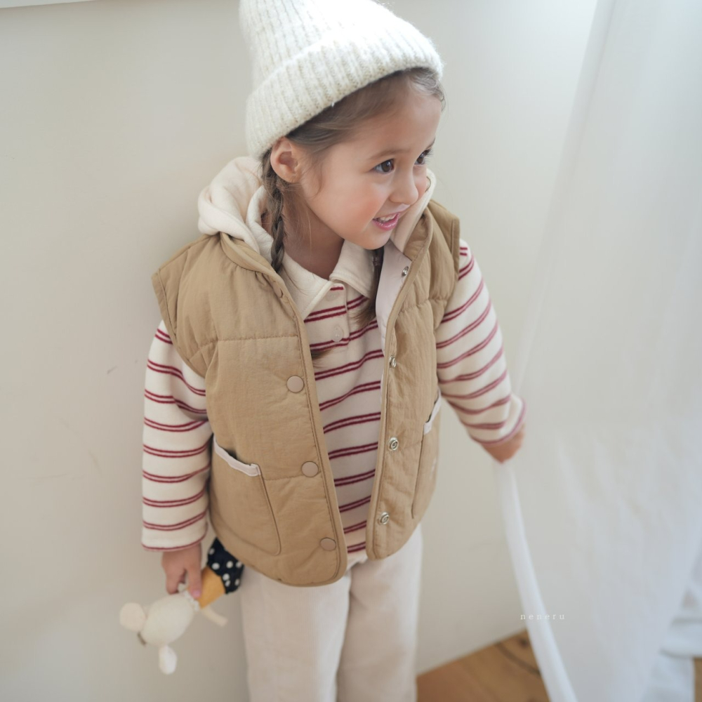 Neneru 背心 네네루 후후패딩조끼-細節圖2
