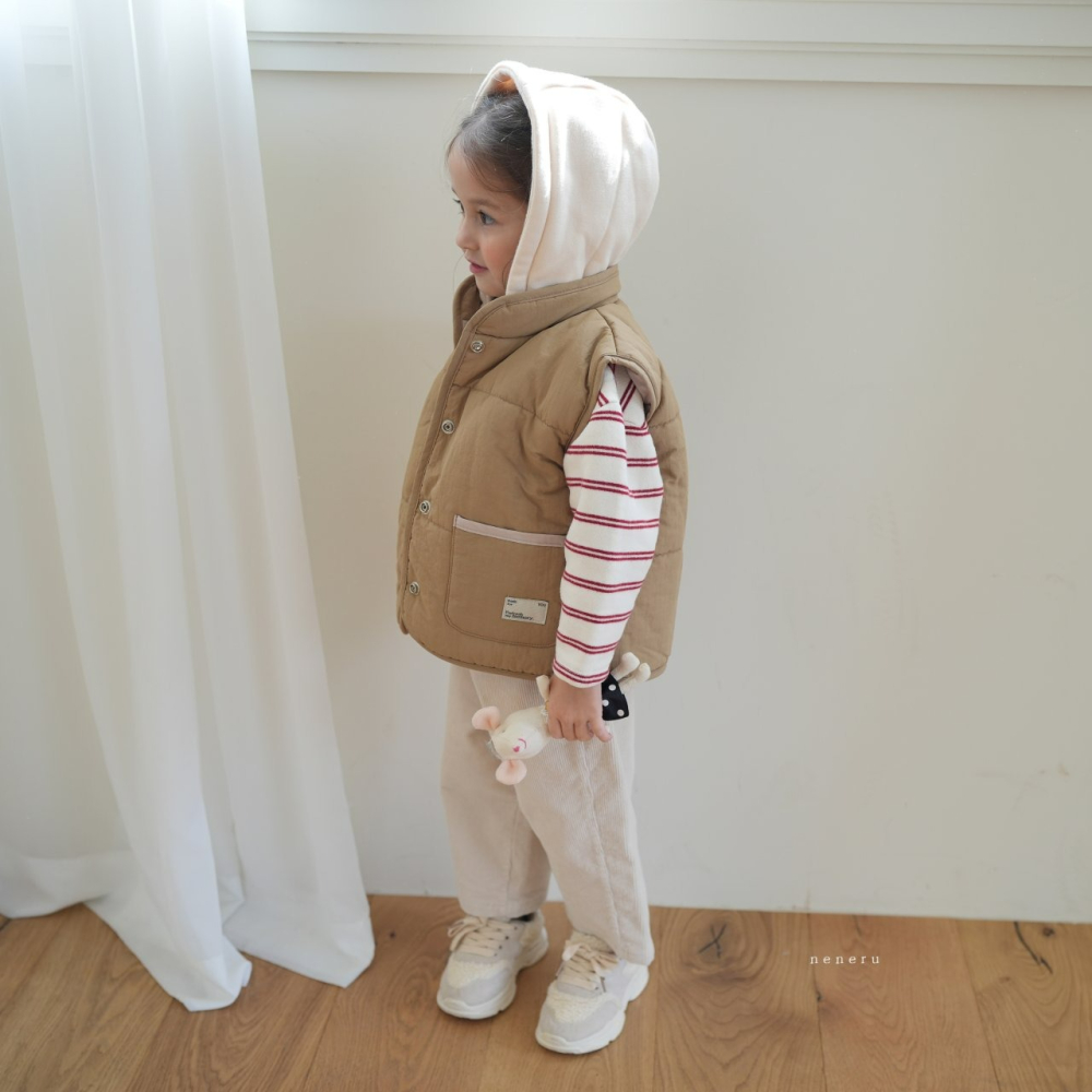 Neneru 背心 네네루 후후패딩조끼-細節圖3