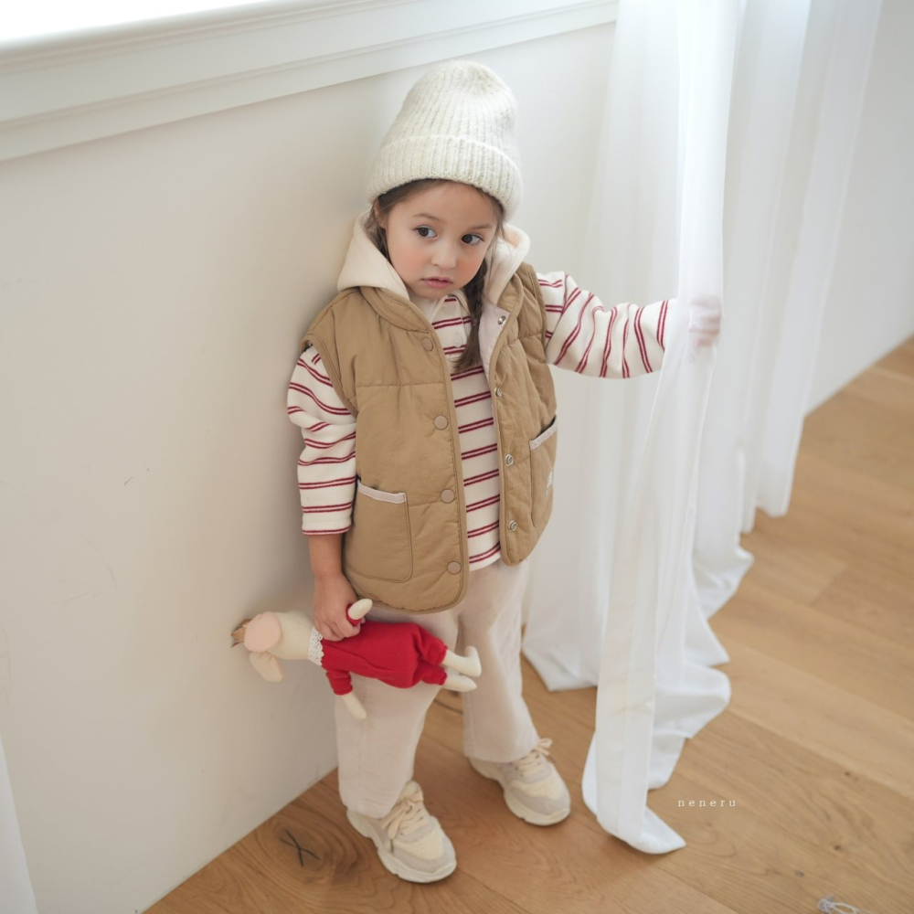 Neneru 背心 네네루 후후패딩조끼-細節圖4