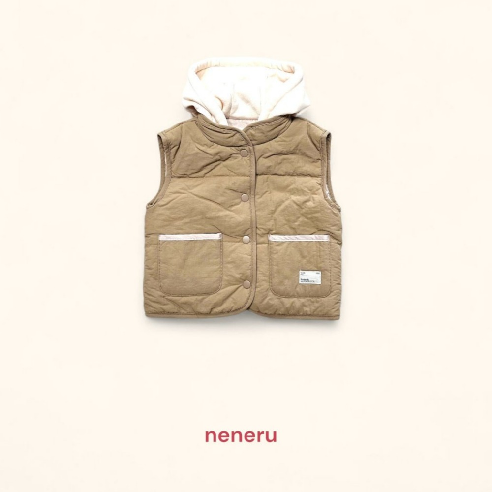 Neneru 背心 네네루 후후패딩조끼-規格圖10