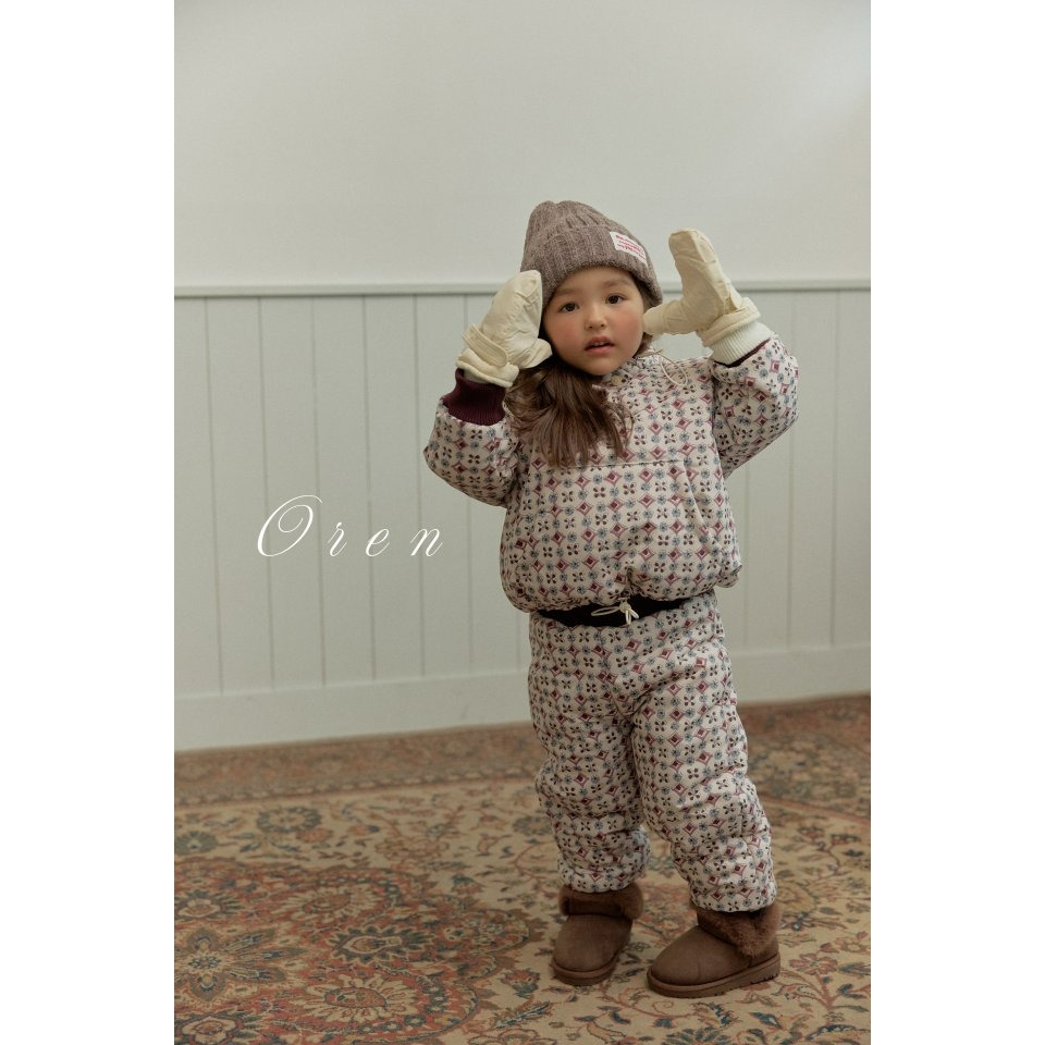 Oren 手套 오렌 아발론패딩장갑-細節圖8