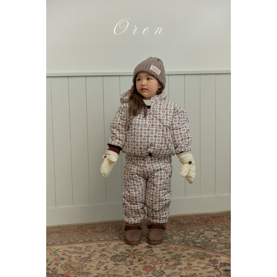 Oren 手套 오렌 아발론패딩장갑-細節圖9