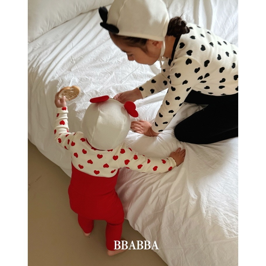 BBABBA 愛心 帽子 빠빠 럽미보넷-細節圖7