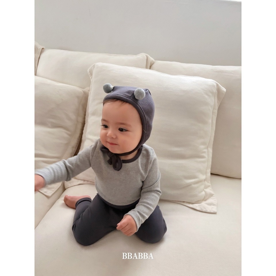 BBABBA 套裝(不含帽) 빠빠 퐁퐁실내복-細節圖2